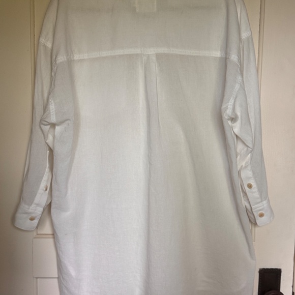 Rudy Jude Adult Gauze Morning Shirt - Picture 2 of 5